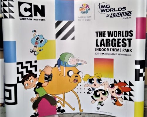 Cartoon Popup Banner